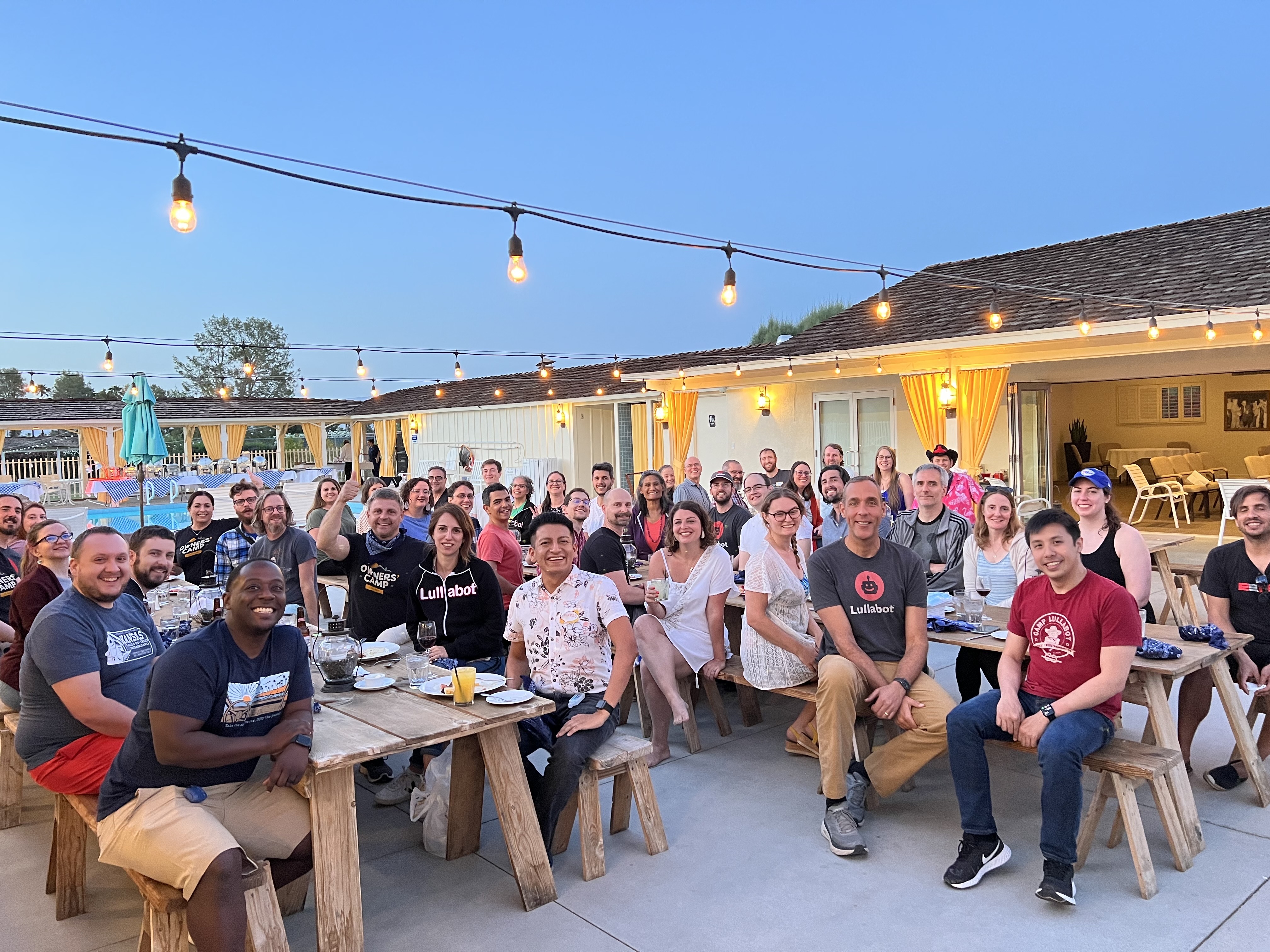 Lullabot team at Owners' Camp 2021