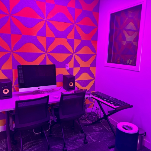 Hidden Genius Project Teen Tech Center Recording Studio