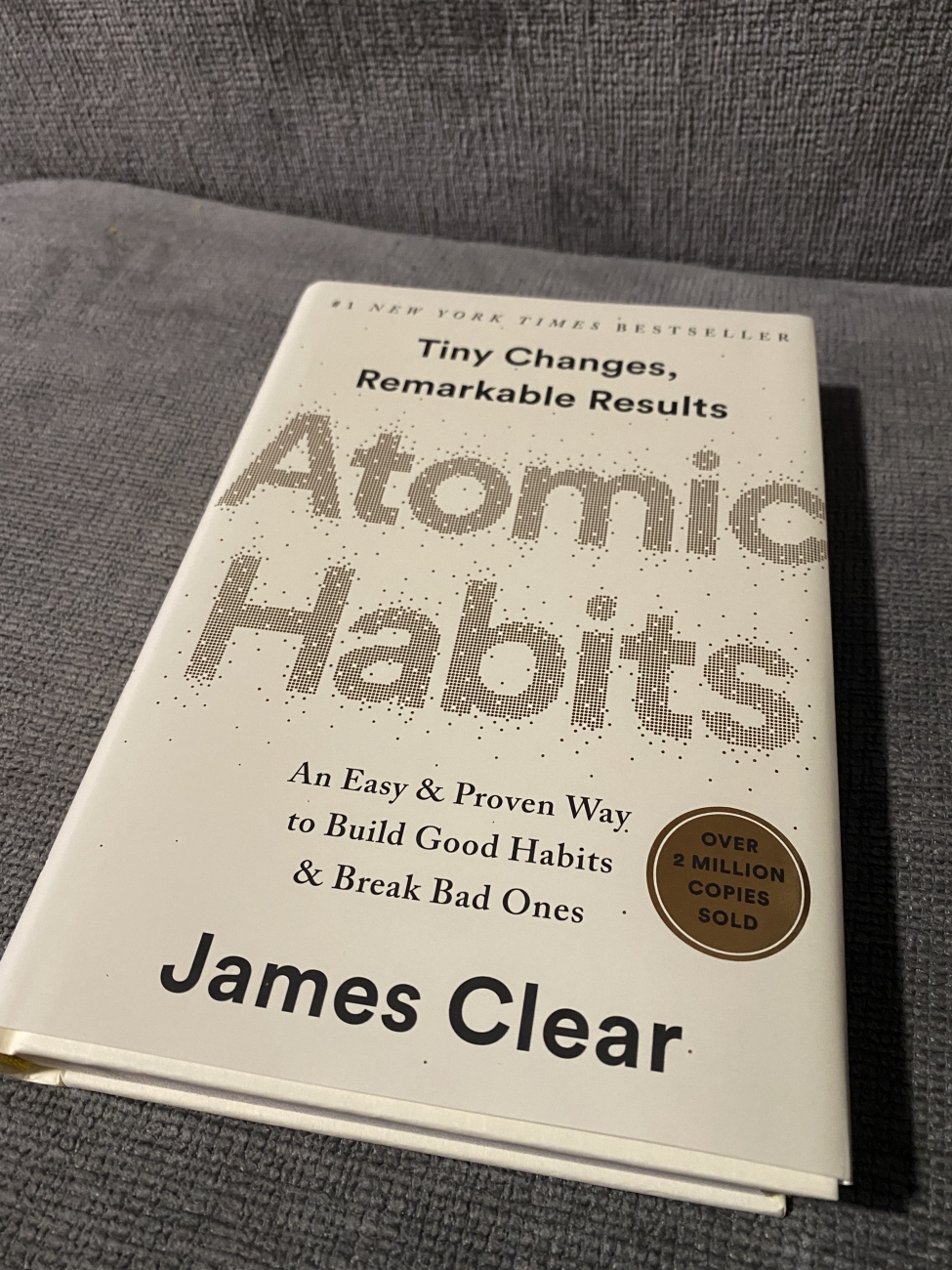 Atomic Habits book cover